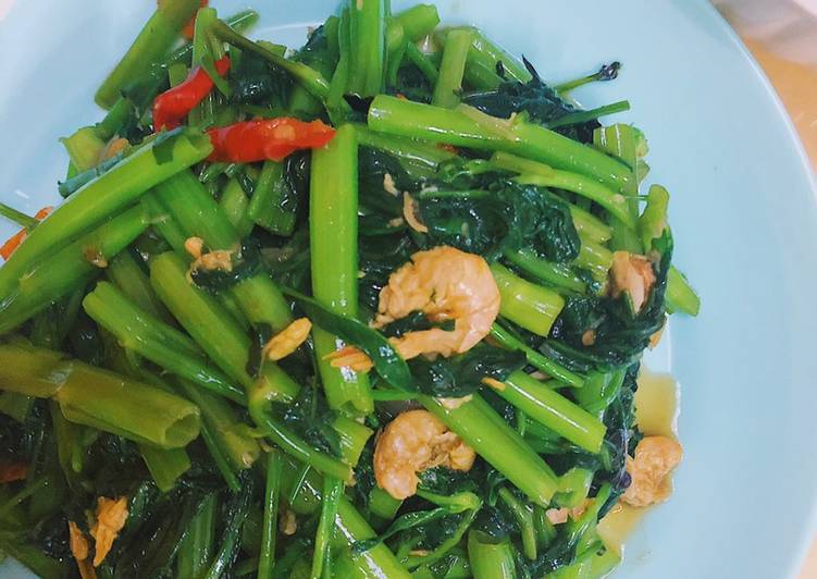 Kangkung Tumis Ebi