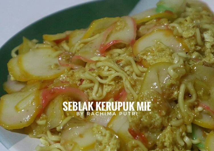 Resep 9. Seblak Kerupuk Mie Anti Gagal