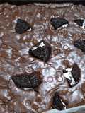 Brownies chewy choco oreo