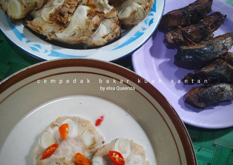 Cempedak bakar kuah santan khas urang banjar