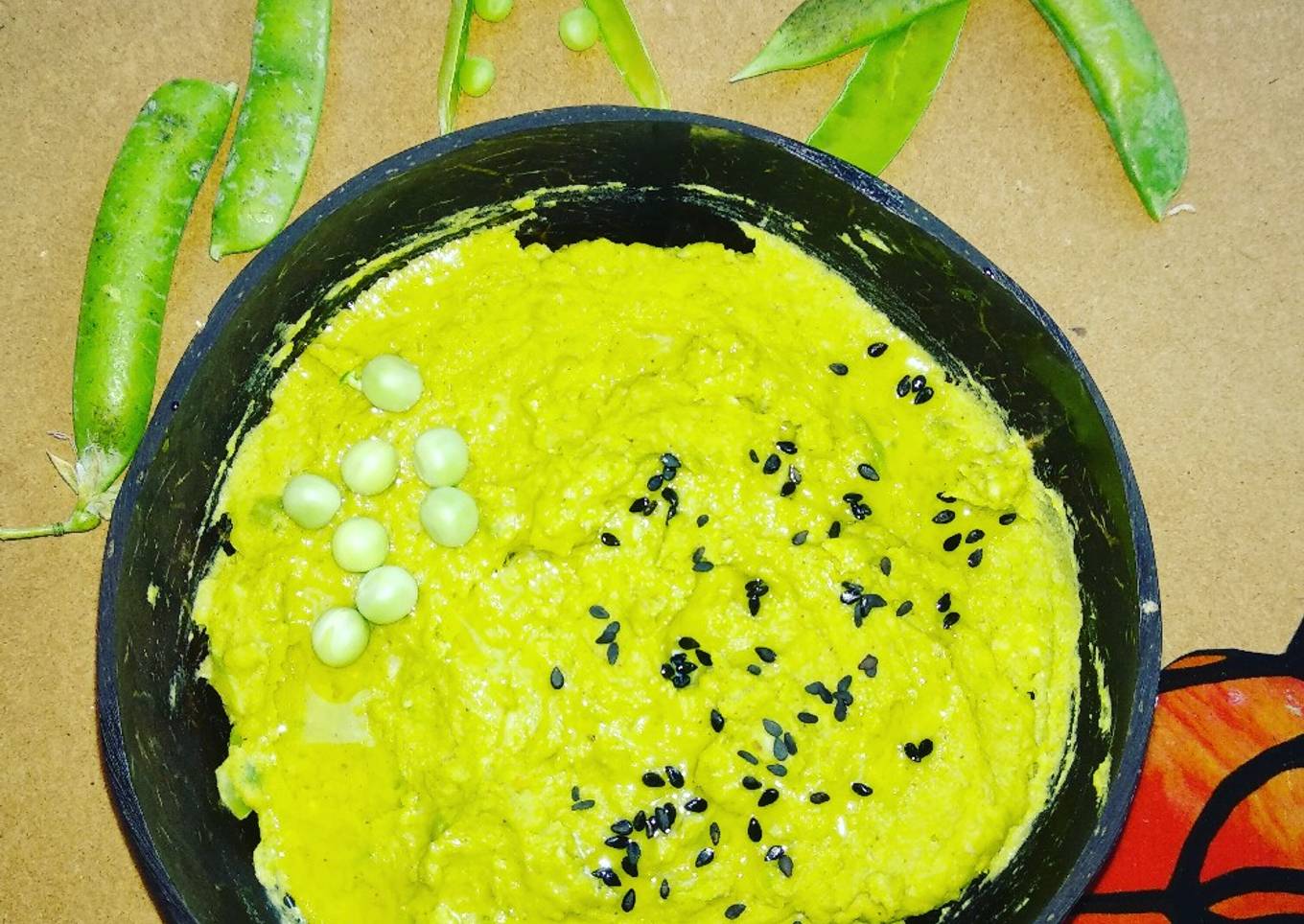 Hummus de guisantes