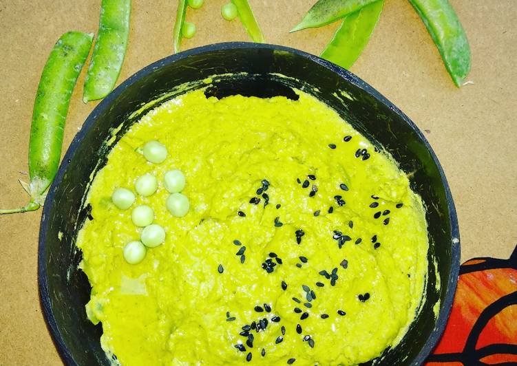 Hummus de guisantes