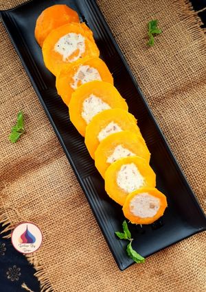 A picture of Mango Stuffed Kulfi.