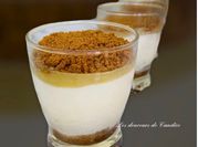 Une photo de mousse au spéculoos