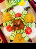Moong Masoor DaalBoiled RiceChicken Roast