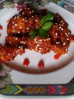 Foto resep Ayam Goreng Pedas Manis Korea (Yangyoem Tongdak)