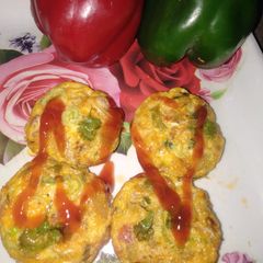 A picture of Egg muffins(veg).