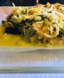 Rajas poblanas con pollo