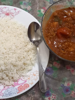 عکسی از دستور خورشت بادمجان و کدو بدون گوشت
