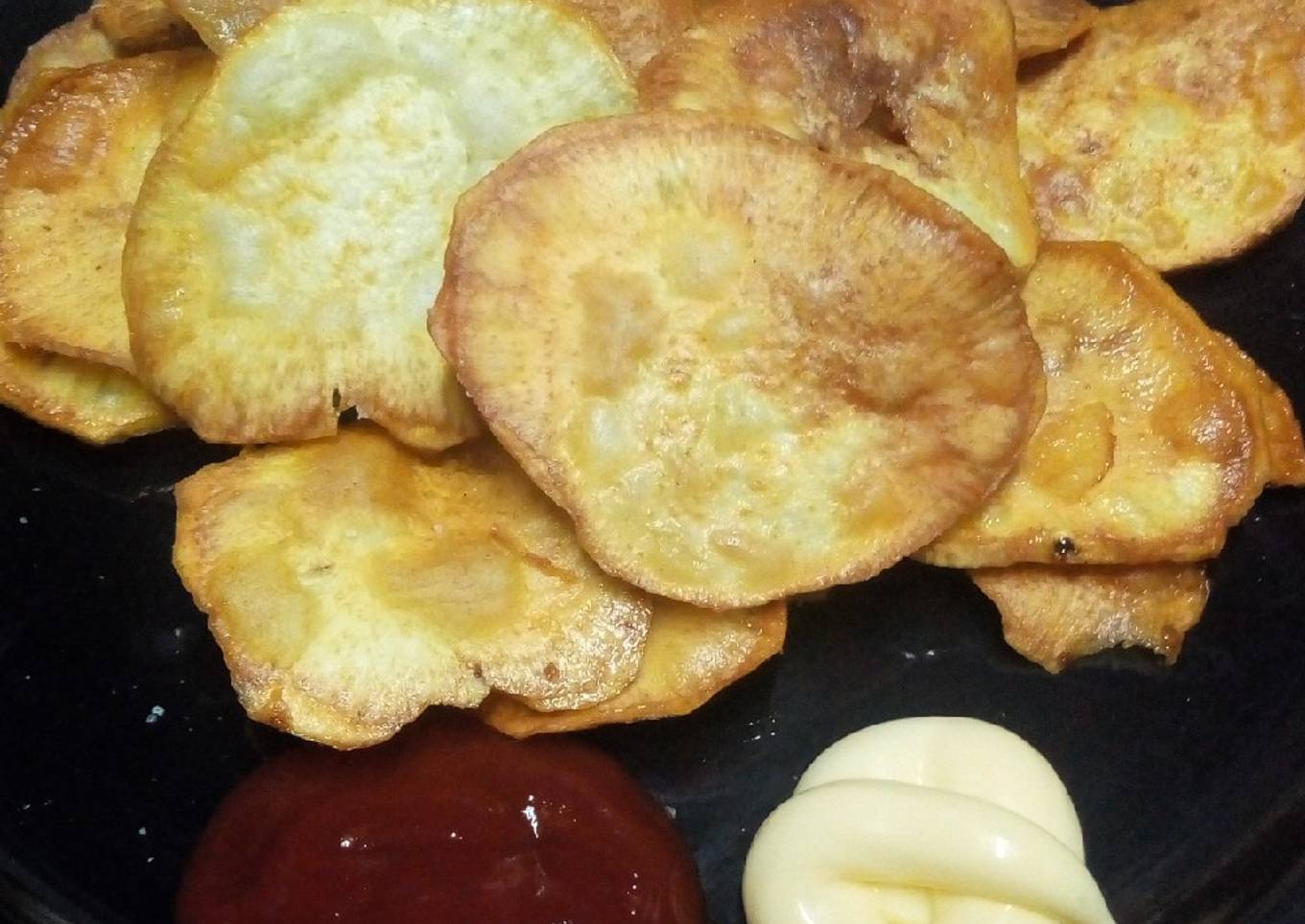 Chips de Batata 🍠👌😋🎊
