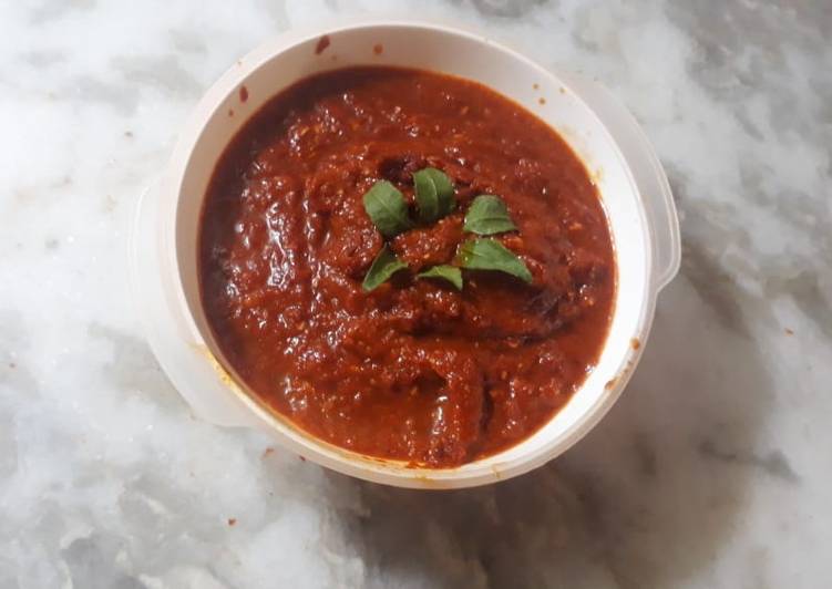 Step-by-Step Guide to Prepare Ultimate Tomato chutney