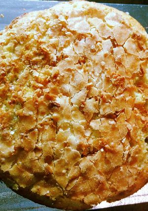 Una foto de Torta húmeda de manzana