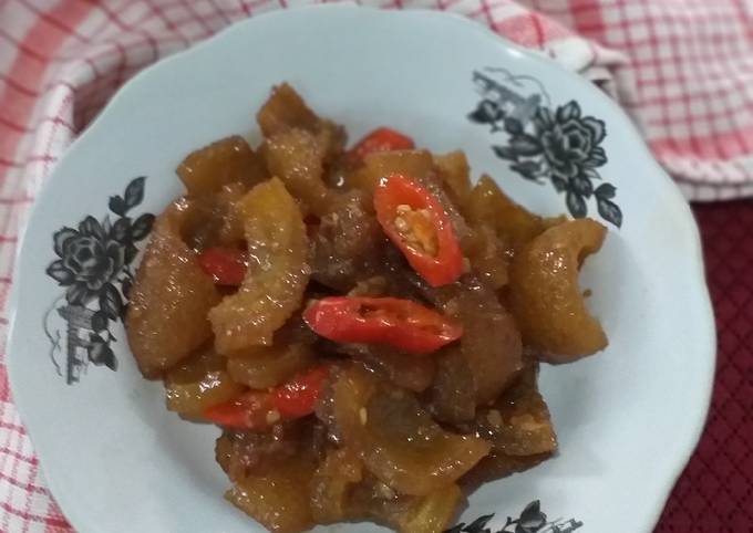 Semur Cecek Homemade