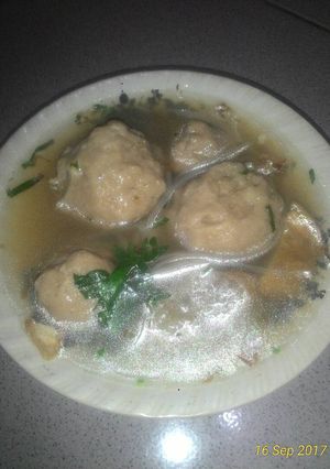 Foto resep Bakso sapi rumahan