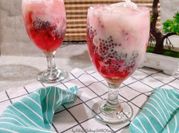 Gambar es kopyor pandan