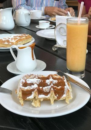 Una foto de Waffle