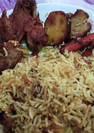 عکسی از دستور ته چین بال ترش