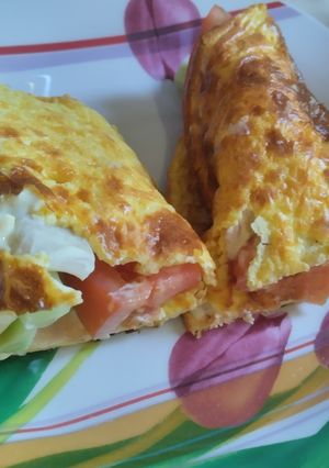 Φωτογραφία της συνταγής Cottage cheese wrap