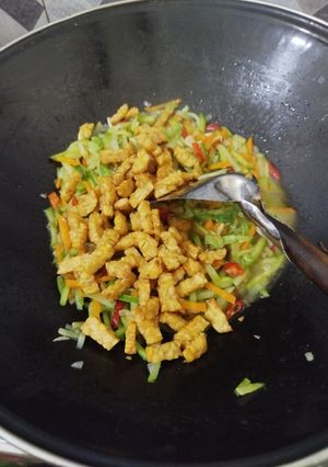 Foto resep Tumis Labu Wortel Tempe