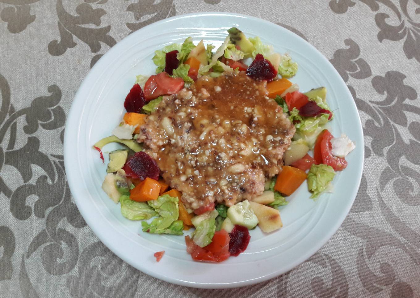 📚"Ensalada élfica" vegana
<br /> 🥗