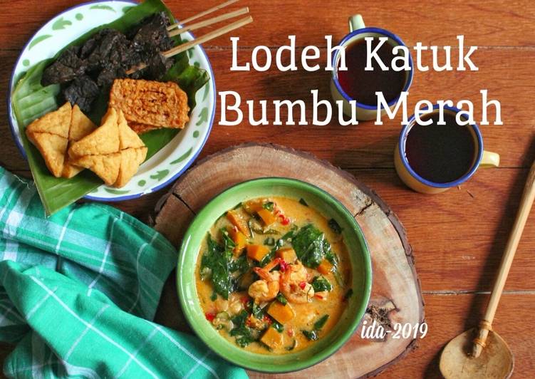Resep Lodeh Katuk Bumbu Merah, Lezat Sekali