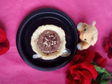 Chocolate Firni in Rava bowl