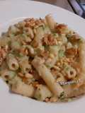 Sedanini with Cauliflower Pesto, Pine Nuts, and Walnuts