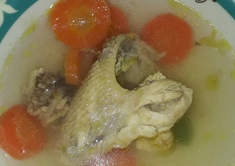 Resep Sup Ayam Jahe Sederhana, Lezat Sekali