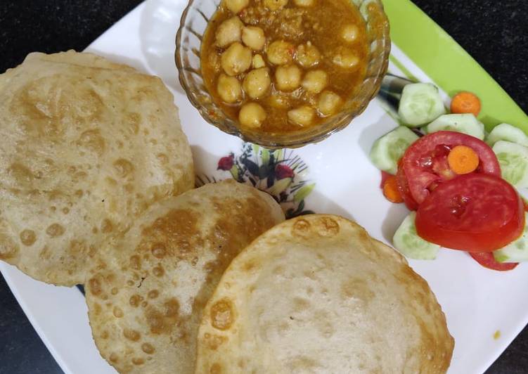 Chole Bhature Recipe By Vina Upasani Cookpad