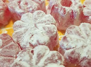 Una foto de Gomitas de frutilla