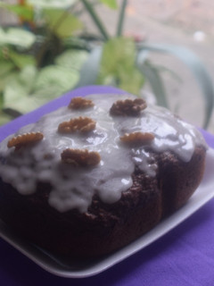 Una foto de Budín Integral Vegano de Zanahorias
