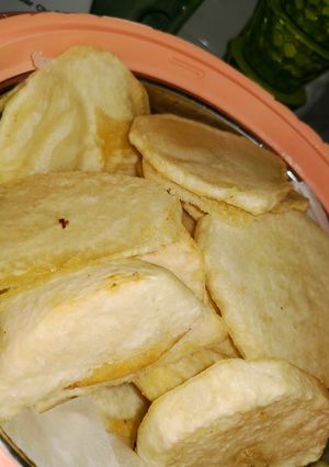 A picture of Fried yam.