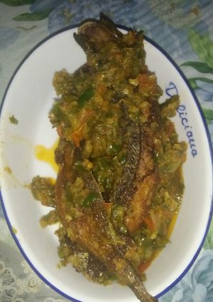 Foto resep Lele goreng sambal ijo