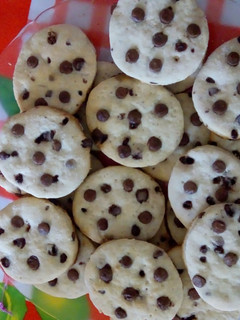 Una foto de Galletitas con chispitas de chocolate.🍪❤️