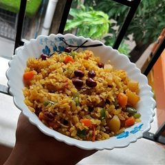 A picture of চিঁড়ের পোলাও.