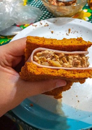 Una foto de Pan de miga de zanahoria (sin harinas)