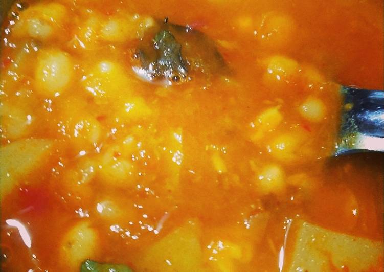 Learn How To Punjabi chawla/ lobia masala curry