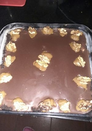 Una foto de Torta de crema Moka