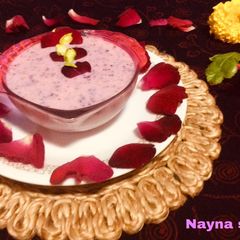 A picture of Royal Thandai kheer.