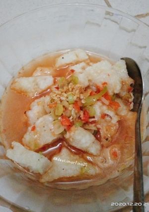 Foto resep Cireng nasi banjur / cireng nasi kuah
