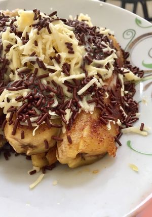 Foto resep Pisang Coklat Keju 🧀