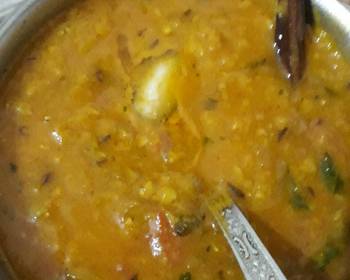 Update, Cooking Recipe Fried dal with ghee Practical Delicious