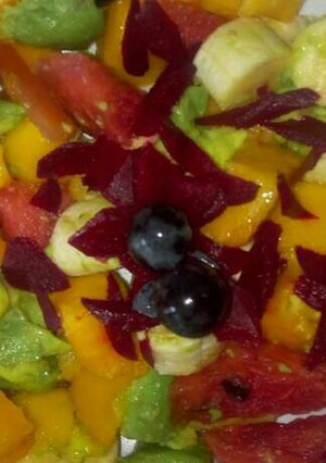 A picture of Fruits Salad.