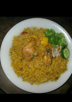 A picture of Chicken Biryani recipe.