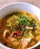 🌱 Canh Chua Nấm & Củ Hủ Kim Chi Chay