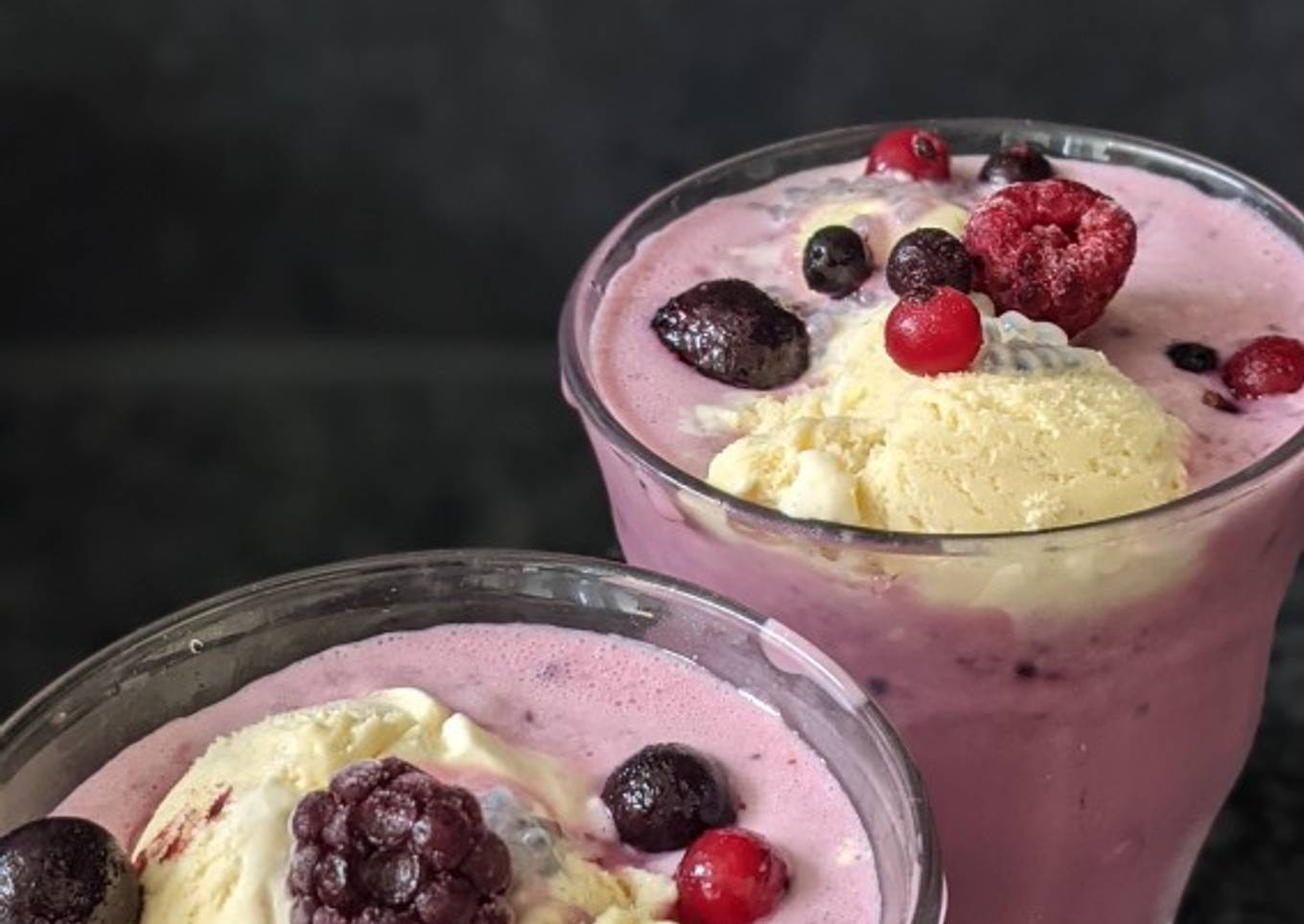 Berry berry falooda