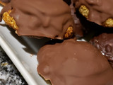 Volcán de coco y dulce de leche