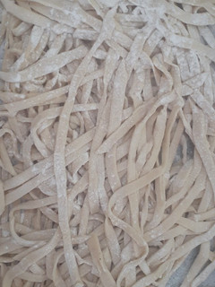 Una foto de Fideos caseros