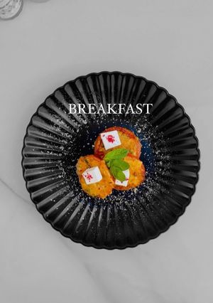 صورة لوصفة وجبة فطور بالبيض والطماطم | BREAKFAST