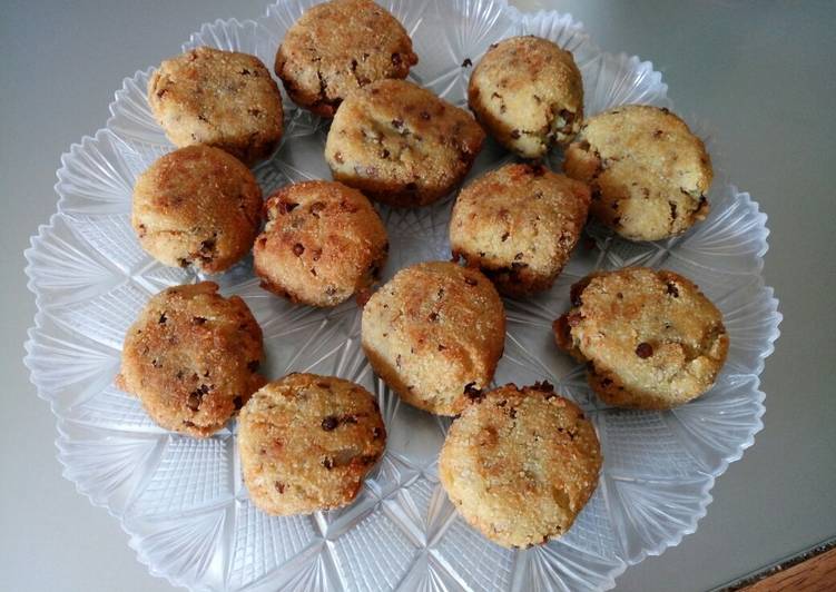 Spicy lentil croquettes (only I made them round!) alla Fluffy